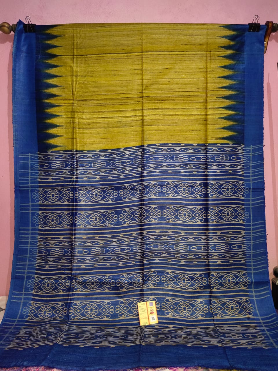 Tussar ghicha handloom silk saree SILK ZONE