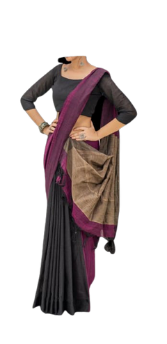 Pure Linen Saree