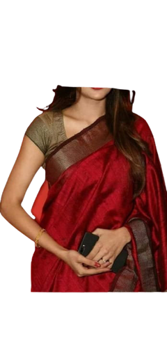 Pure Linen Saree