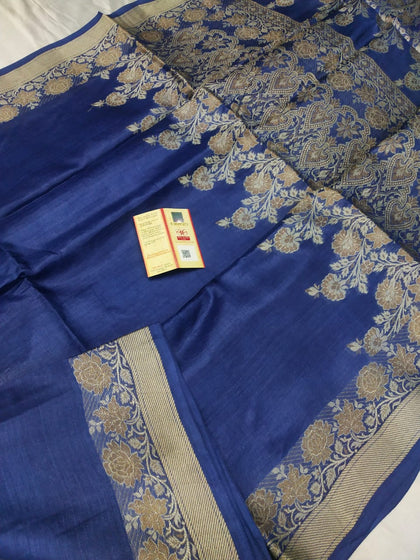 Pure Tussar Kosa Silk Saree