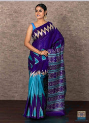 TUSSAR SILK PRINT SAREE