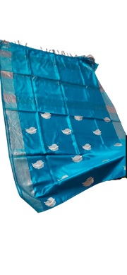 Organza Silk Saree M J HANDLOOMS