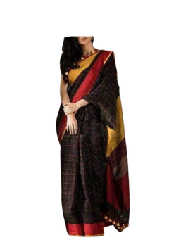 Pure Linen Saree