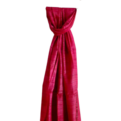 Mulberry Ghicha Silk Dupatta