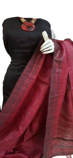 Tussar Ghicha Silk Dupatta
