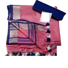 Khadi Linen Saree