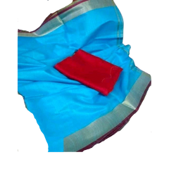 Khadi Linen Saree