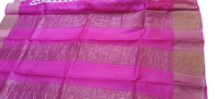 Pure Tussar Silk print saree