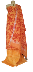 Linen print suit SILK ZONE