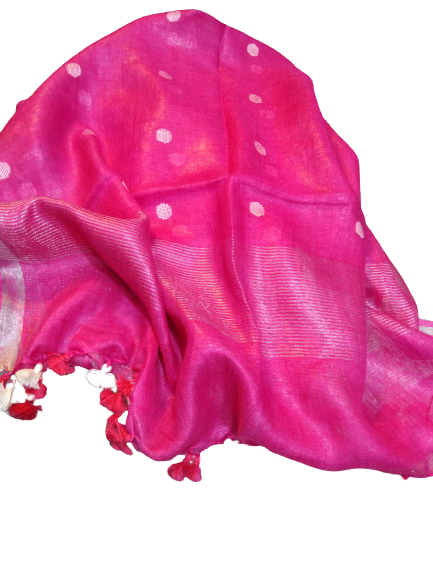 Linen kora buta dupatta SILK ZONE