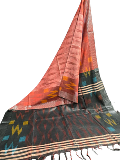 Ikkat cotton saree