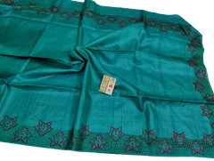Tussar silk cutwork saree SILK ZONE