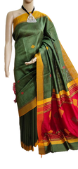 Tussar dupion silk saree SILKZONE