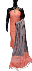 Tussar silk printed suit SILK ZONE