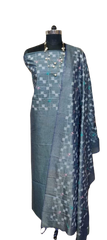 Cotton dupion fancy suit SILK ZONE