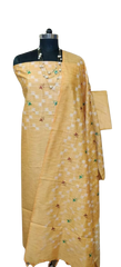 Cotton dupion fancy suit SILK ZONE