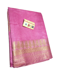 Pure Silk Linen Saree
