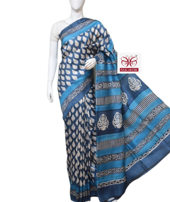 BISHNUPURI TUSSRE SILK SAREE