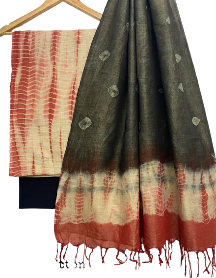 Shibori cotton dupion SILK ZONE