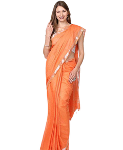 Semi linen soft saree