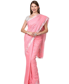Semi linen soft saree