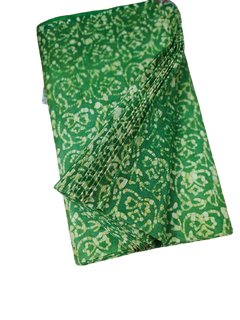Cotton dupion batik print fabric