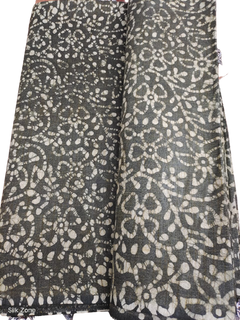 Cotton dupion batik print fabric
