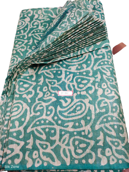 Cotton dupion batik print fabric