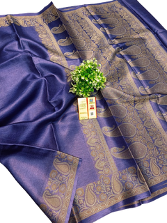 Pure tussat silk saree