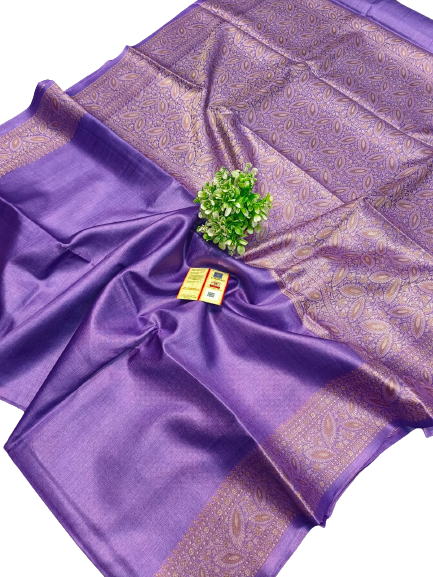 Pure tussat silk saree