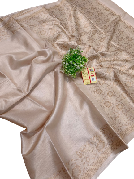 Pure tussar silk saree