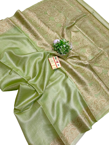 Pure tussar silk saree