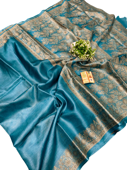 Pure Tussar silk saree