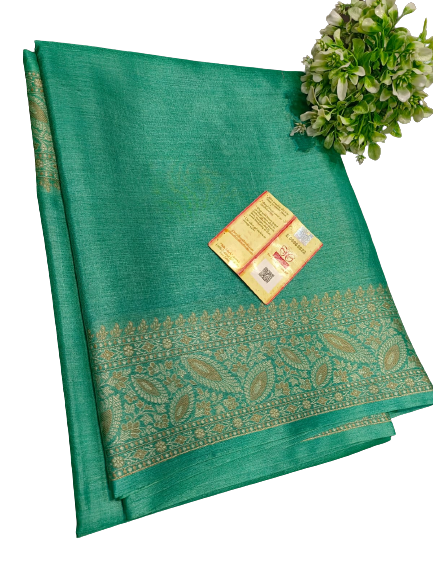 Pure tussar silk saree
