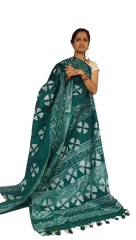 Khadi Linen saree SILKMA