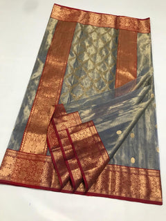 Chanderi Handloom Silk Saree