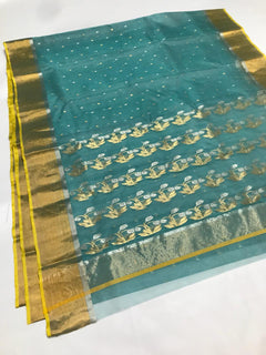 Pure Chanderi Silk Saree