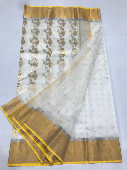 Pure Chanderi Silk Saree