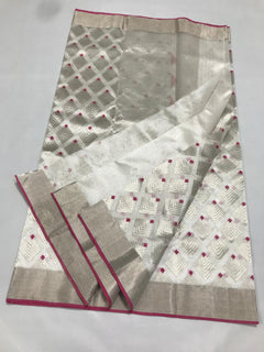 Pure Chanderi Silk Saree