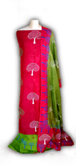 Linen Print Suit SILK ZONE