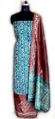 cotton soft silk batik print suit SILK ZONE