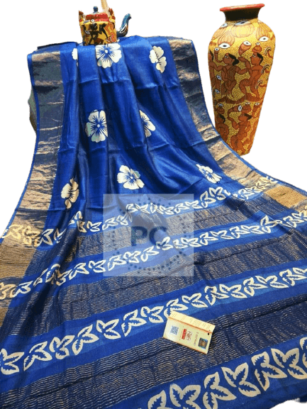 Tussar silk saree SILK ZONE